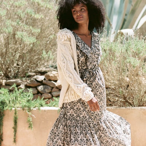 Short Baggy Cabled Cardigan Brisa, Cream - Isla Ibiza Bonita 6 Short Baggy Cabled Cardigan Brisa, Cream - Isla Ibiza Bonita - Afbeelding 6