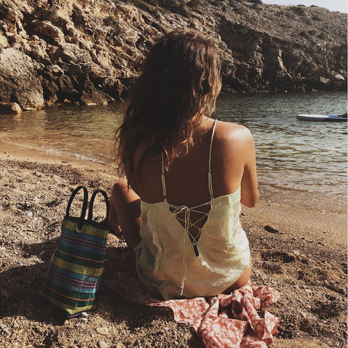 Top Ruches Isla Ibiza Bonita - Mint 3 Top Ruches Isla Ibiza Bonita - Mint - Imagen 3