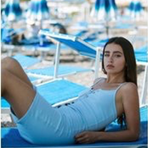 Long Top Charms Isla Ibiza - Sky 3 Long Top Charms Isla Ibiza - Sky - Afbeelding 3