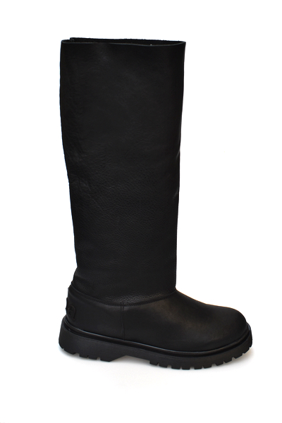BASIC BAGGY TALL BLACK LEATHER MERINO 5 BASIC BAGGY TALL BLACK LEATHER MERINO - Afbeelding 5
