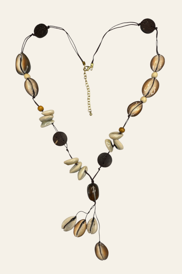 Necklace Shells en Bamboe - Isla Ibiza Bonita 3 Necklace Shells en Bamboe - Isla Ibiza Bonita – Image 3