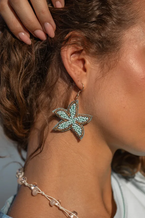 Earring Nativa Turquoise - Isla Ibiza Bonita 6 Earring Nativa Turquoise - Isla Ibiza Bonita – Image 6