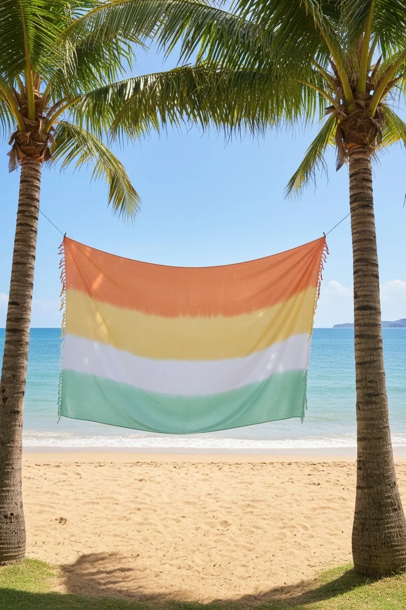 Sarong Beach Gold - Hot lava 2 Sarong Beach Gold - Hot lava - Afbeelding 2