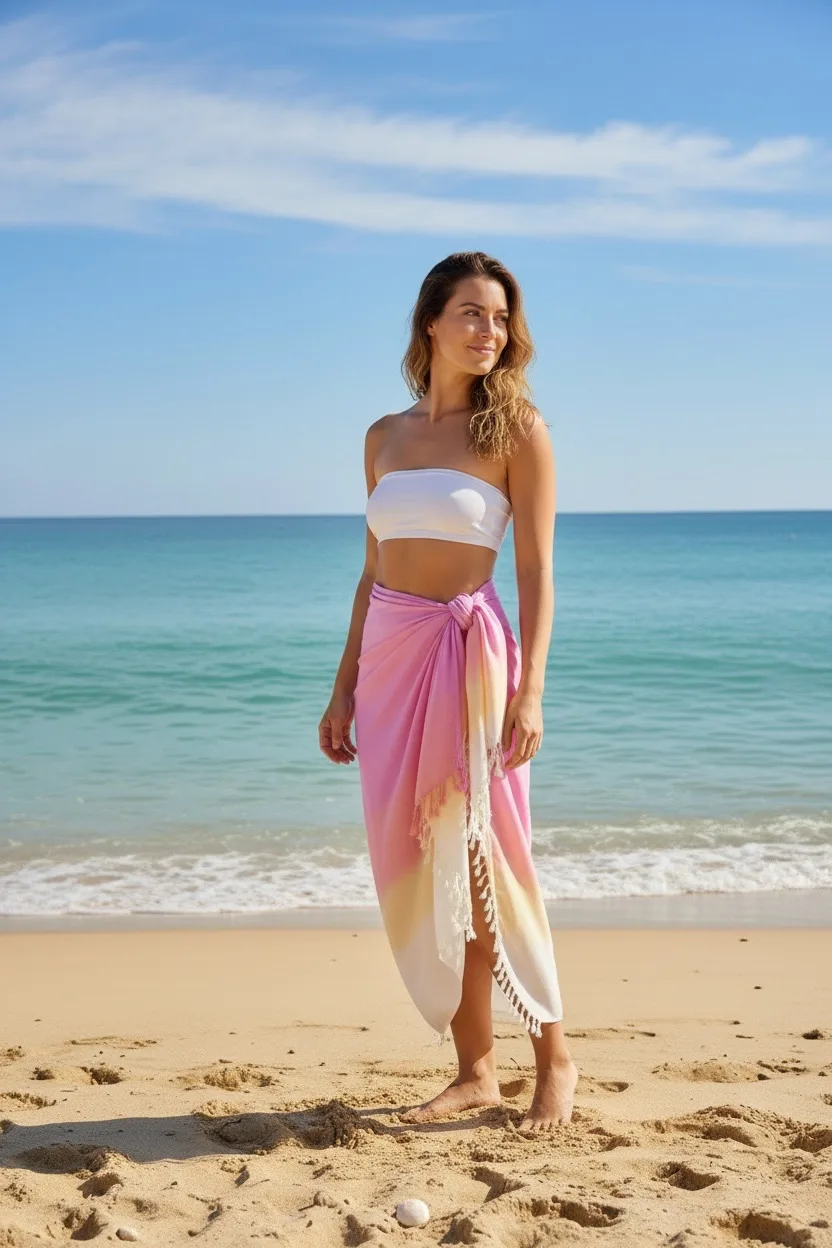 Sarong Sorbet - Hot lava 3 Sarong Sorbet - Hot lava - Afbeelding 3