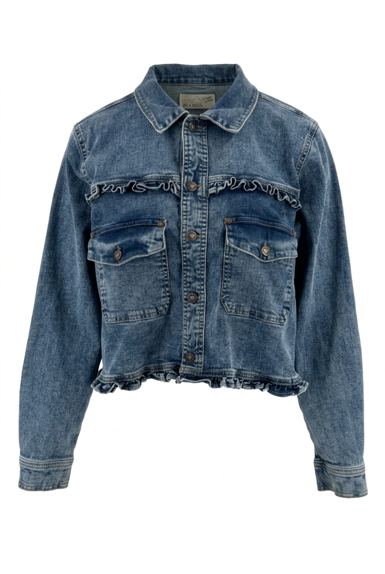 Jacket Mariana Denim Jeans Blue, Isla Ibiza Bonita 2 Jacket Mariana Denim Jeans Blue, Isla Ibiza Bonita - Afbeelding 2
