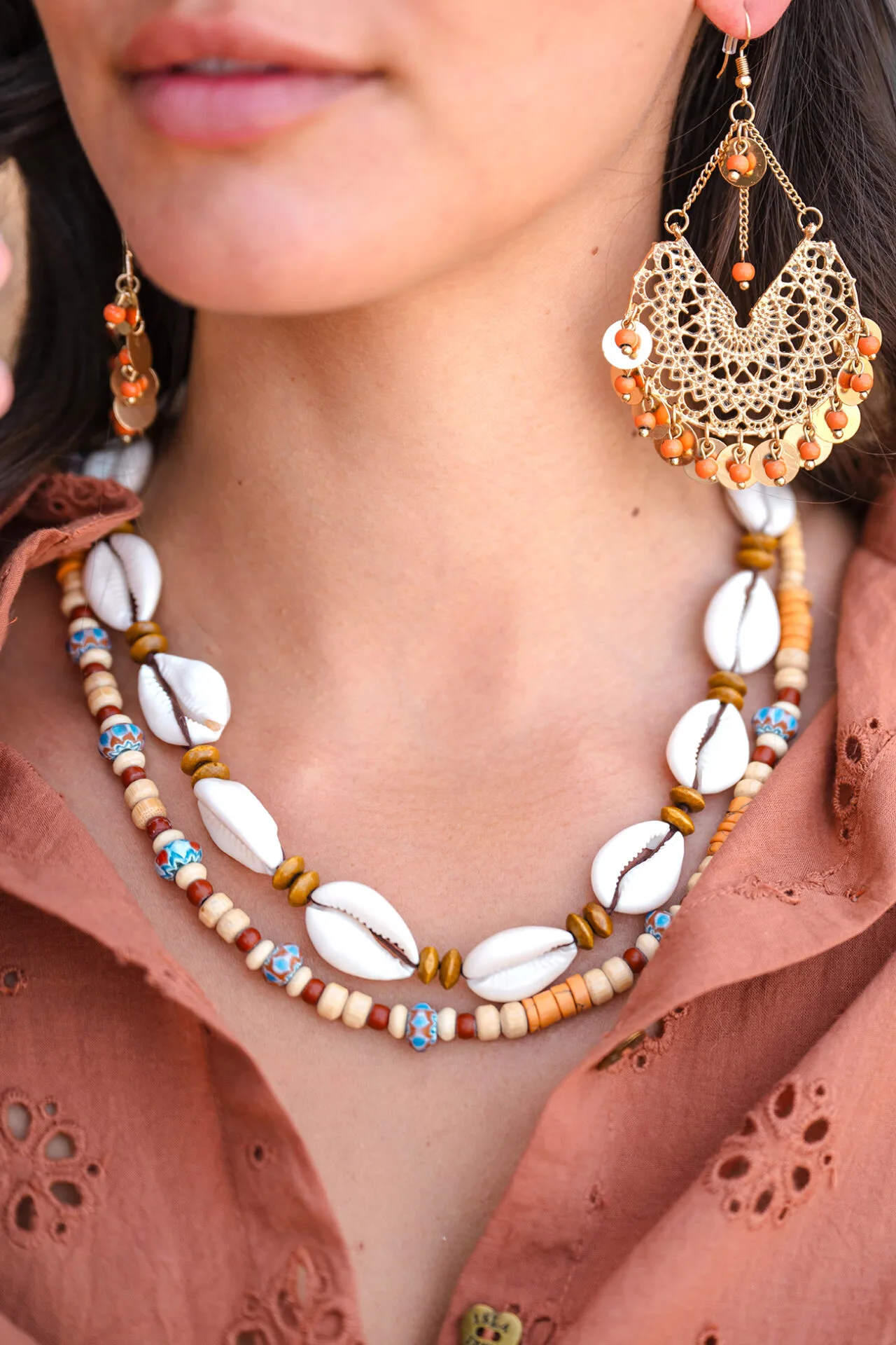 Necklace Dunas Cream, Isla Ibiza Bonita 4 Necklace Dunas Cream, Isla Ibiza Bonita - Afbeelding 4