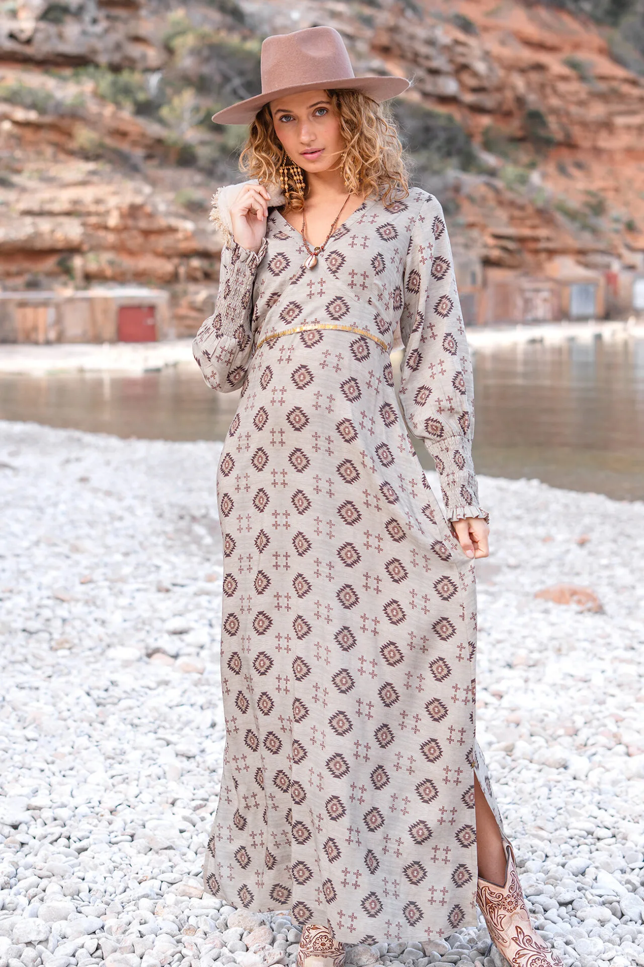 Dress Almeria Print - Isla Ibiza Bonita 6 Dress Almeria Print - Isla Ibiza Bonita - Afbeelding 6