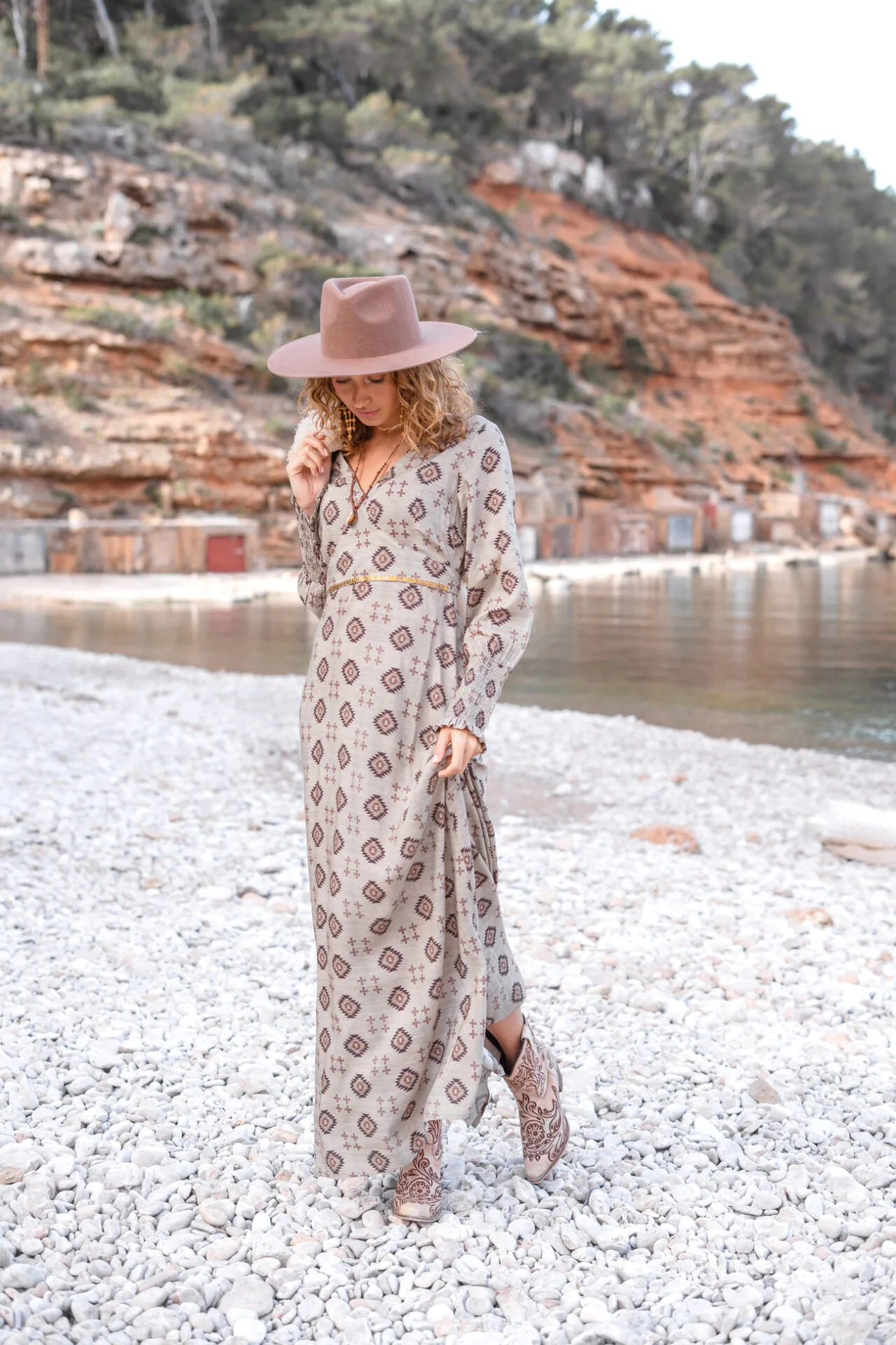 Dress Almeria Print - Isla Ibiza Bonita 5 Dress Almeria Print - Isla Ibiza Bonita - Afbeelding 5