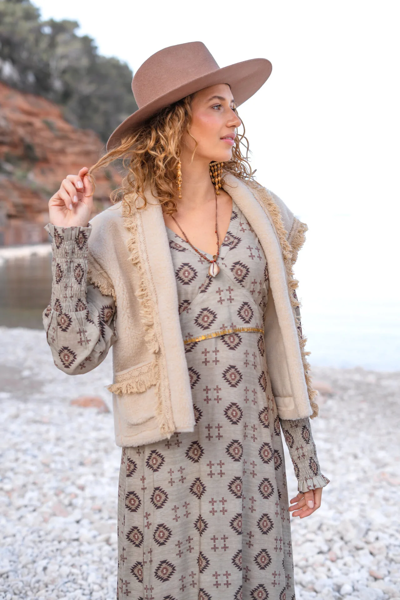 Dress Almeria Print - Isla Ibiza Bonita 7 Dress Almeria Print - Isla Ibiza Bonita - Afbeelding 7