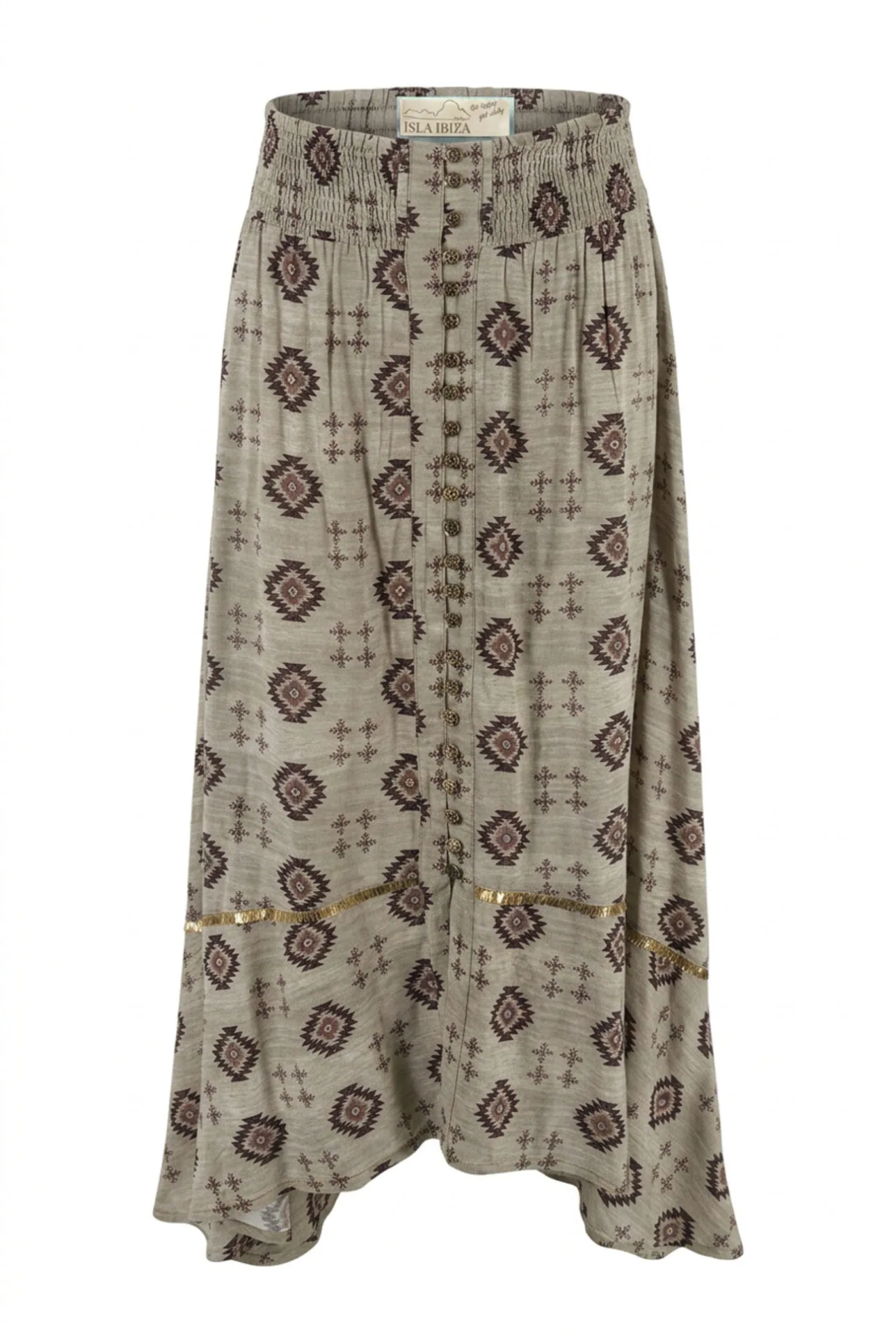 Skirt Almeria Print - Isla Ibiza Bonita 2 Skirt Almeria Print - Isla Ibiza Bonita - Afbeelding 2