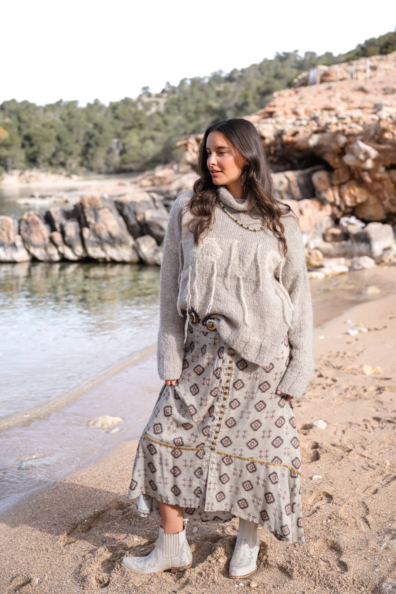 Skirt Almeria Print - Isla Ibiza Bonita 1 Skirt Almeria Print - Isla Ibiza Bonita