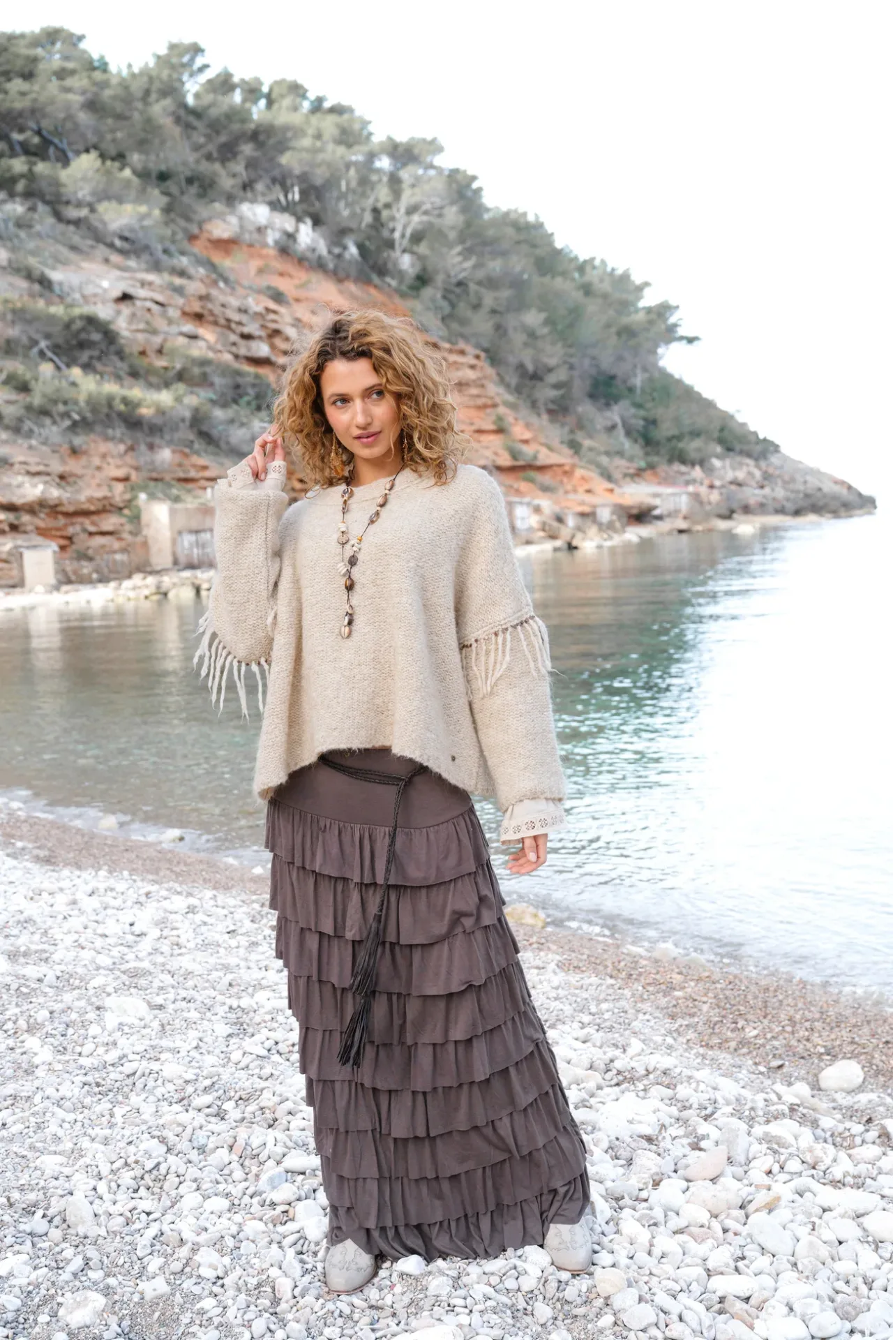Jumper Olivia Cream - Isla Ibiza Bonita 8 Jumper Olivia Cream - Isla Ibiza Bonita - Afbeelding 8
